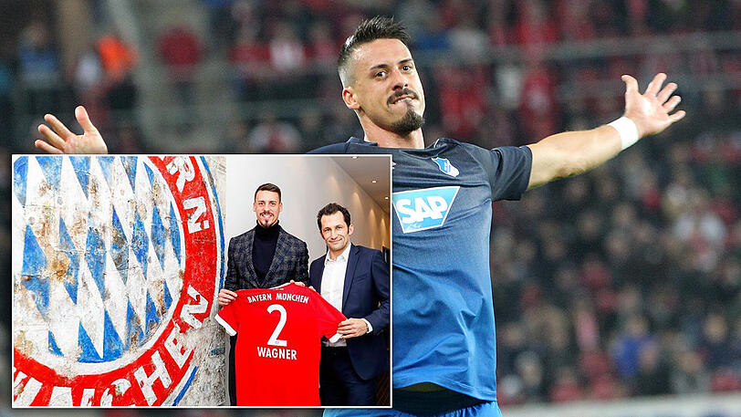 Sandro Wagner wird künftig mit der Rückennummer zwei auflaufen.