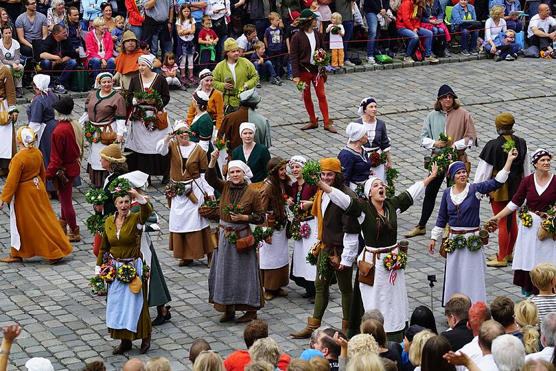 Landshuter Hochzeit 2017 - Der erste Hochzeitsumzug in Bildern