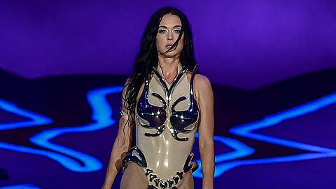 Katy Perry bei ihrem Auftritt auf dem "Rock in Rio"-Festival am 20. September.