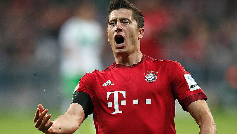 In Ekstase: Robert Lewandowski.