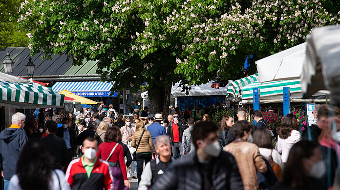 Der Viktualienmarkt soll besseres WLAN bekommen. (Symbolbild)