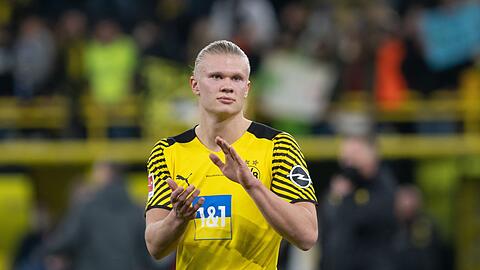 Kam gegen Bielefeld knapp 30 Minuten zum Einsatz: Dortmunds Erling Haaland.