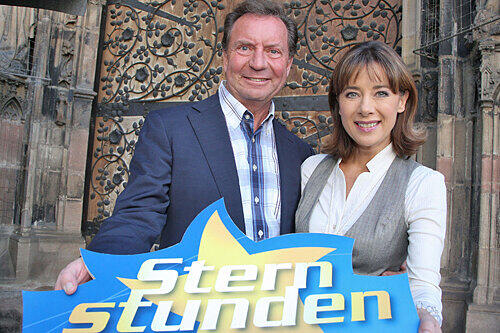 Bewährtes Sternstunden-Duo: Sabine Sauer und Gerd Rubenbauer führen durch die Nürnberger Gala.