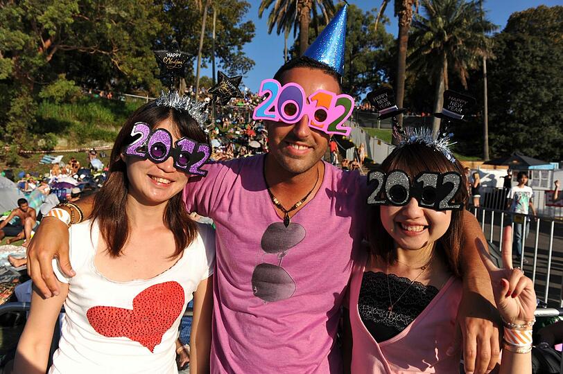 In Sidney lässt es sich während Silvester im T-shirt aushalten.