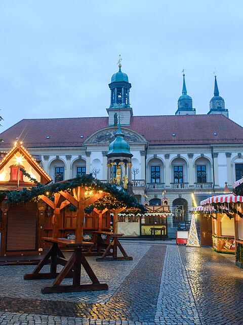 Der Magdeburger Weihnachtsmarkt blieb f&uuml;r einen Tag geschlossen.