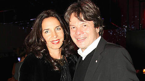 Michael Käfer und seine Clarissa strahlen