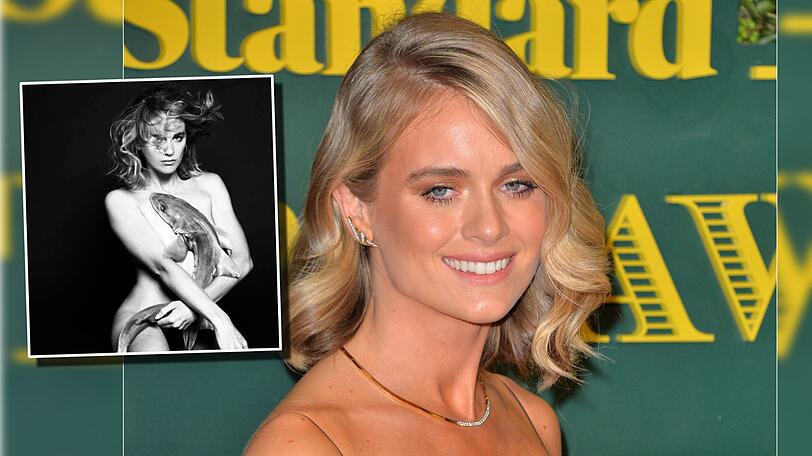 Cressida Bonas hat sich für "Fishlove" ausgezogen.