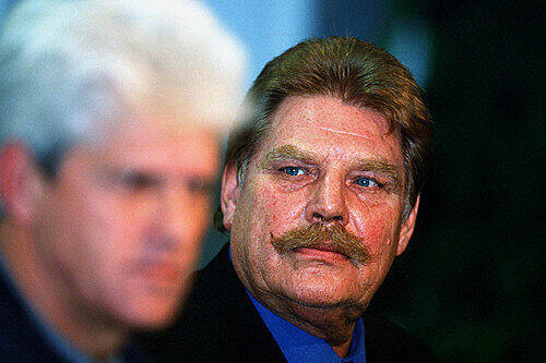 Die Trennung kam nach neuneinhalb Jahren: Karl-Heinz Wildmoser trennte sich im Oktober 2001 von Werner Lorant.