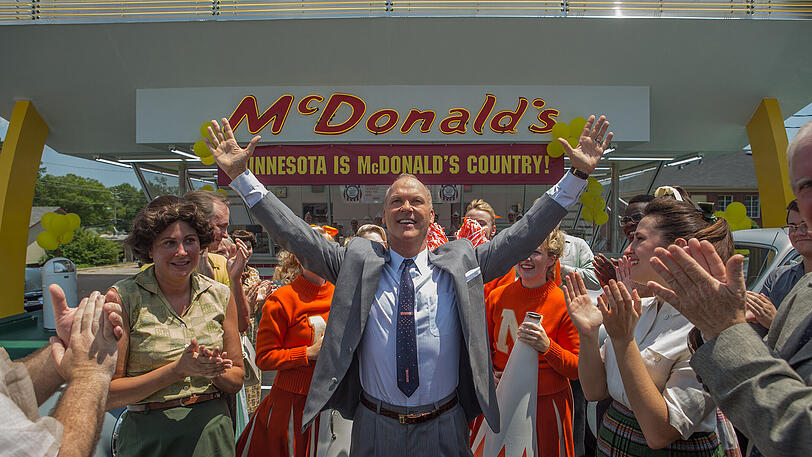 Michael Keaton als Ray Kroc.