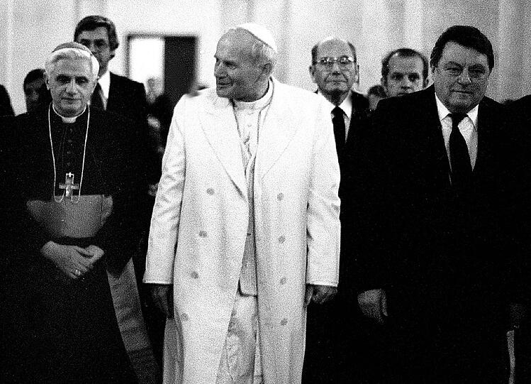 Johannes Paul II. 1980 bei seinem ersten Besuch in München.