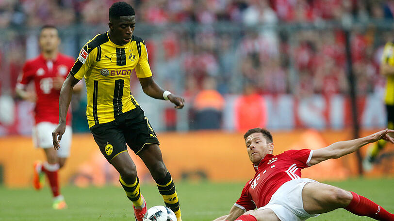 Platz 22: Ousmane Dembele (Borussia Dortmund): 182 Dribblings, 47 Prozent erfolgreich.