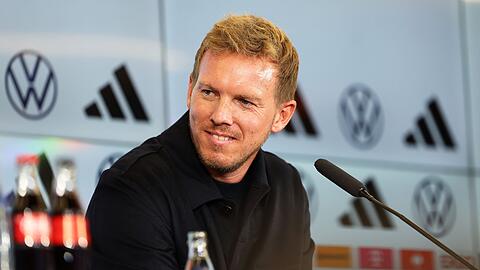 Umstrittener Trip: Bundestrainer Julian Nagelsmann testet sein Team am  14. und 18. Oktober in den USA.