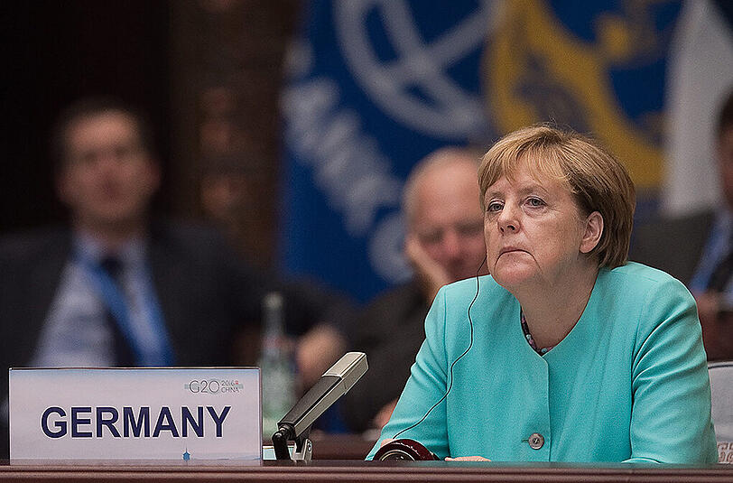 Bundeskanzlerin Angela Merkel beim G20-Gipfel.