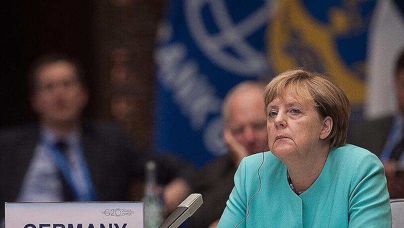 Bundeskanzlerin Angela Merkel beim G20-Gipfel. Bundeskanzlerin Angela Merkel beim G20-Gipfel.