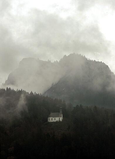 1.200 Meter hoch liegt die Schnappenkirche.