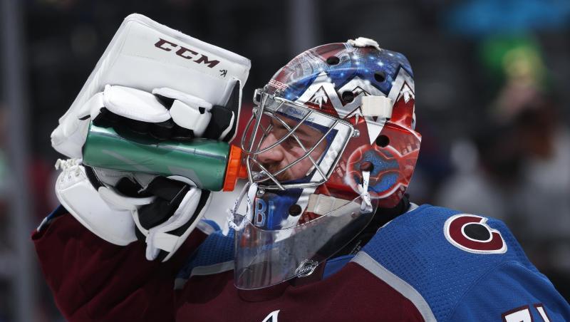 Erwischte gegen Arizona einen Sahnetag: Colorado-Goalie Philipp Grubauer. Erwischte gegen Arizona einen Sahnetag: Colorado-Goalie Philipp Grubauer.