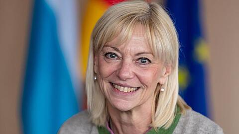 Carolina Trautner (CSU), Staatsministerin für Familie, Arbeit, Soziales. Foto: Peter Kneffel/dpa/Archivbild