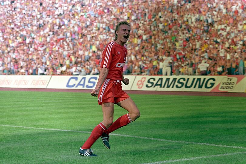 Manni Bender kam 1989 von der SpVgg Unterhaching zu den Bayern, wo er drei Jahre lang blieb.