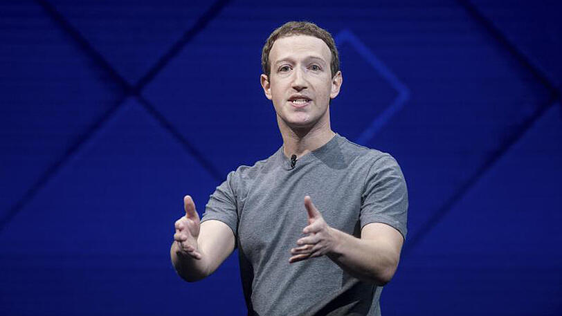 Facebook-Gründer Mark Zuckerberg Mitte April bei der jährlichen Facebook-Entwicklerkonferenz F8.