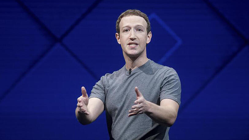 Facebook-Gründer Mark Zuckerberg Mitte April bei der jährlichen Facebook-Entwicklerkonferenz F8. Facebook-Gründer Mark Zuckerberg Mitte April bei der jährlichen Facebook-Entwicklerkonferenz F8.