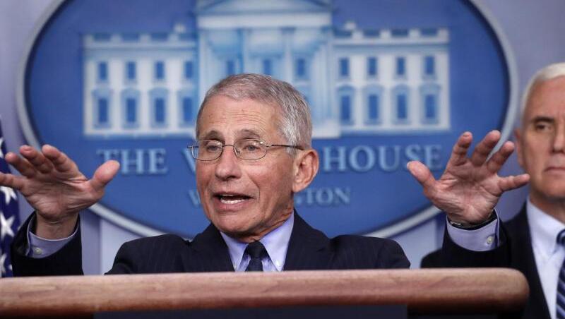 Anthony Fauci, Direktor des Nationalen Instituts für Infektionskrankheiten. Anthony Fauci, Direktor des Nationalen Instituts für Infektionskrankheiten.