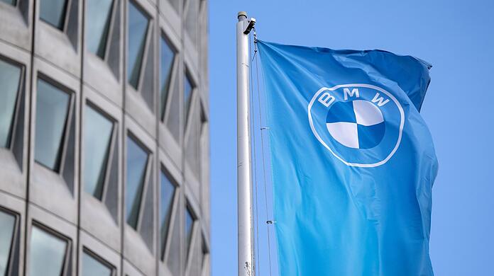 Blick auf die BMW-Firmenzentrale in München.