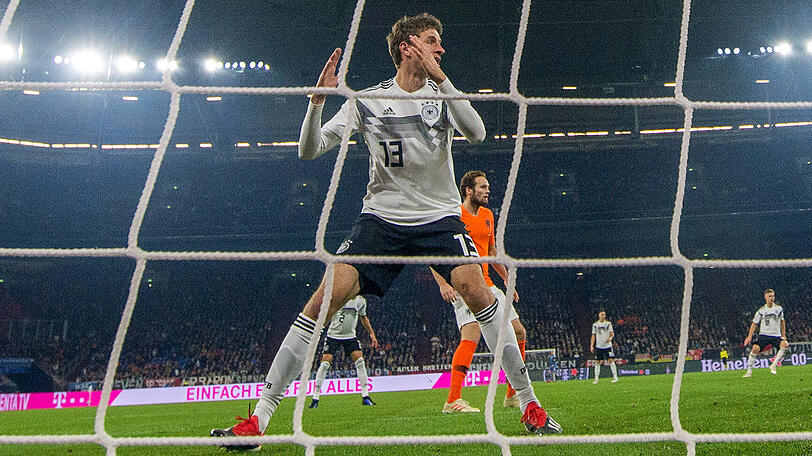 Hat die 100-Länderspiele-Marke passiert: Thomas Müller vom FC Bayern.