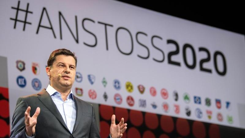 DFL-Geschäftsführer Christian Seifert beim Neujahrsempfang in Offenbach. DFL-Geschäftsführer Christian Seifert beim Neujahrsempfang in Offenbach.