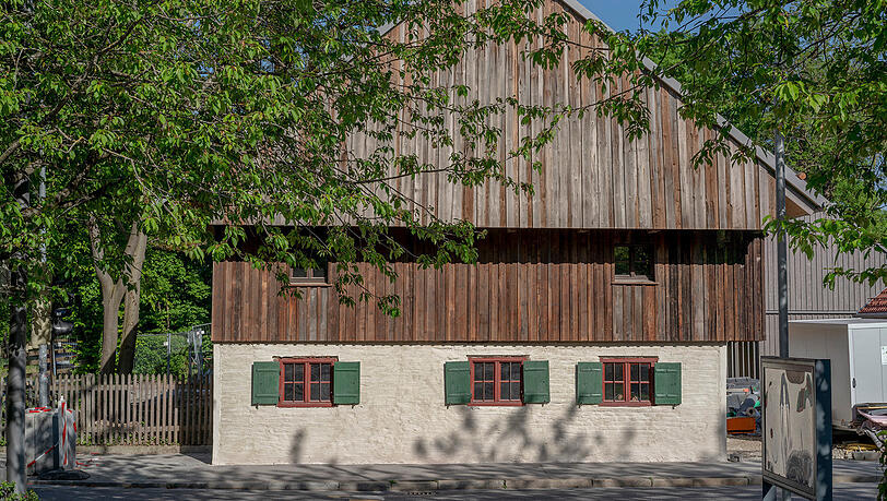 Der frisch sanierte Derzbachhof von 1751. Der frisch sanierte Derzbachhof von 1751.