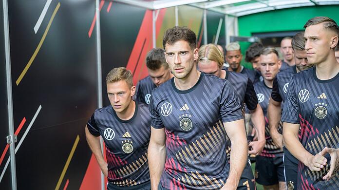 Für sie geht wieder aufwärts beim DFB: Joshua Kimmich (v.l.) und Leon Goretzka.