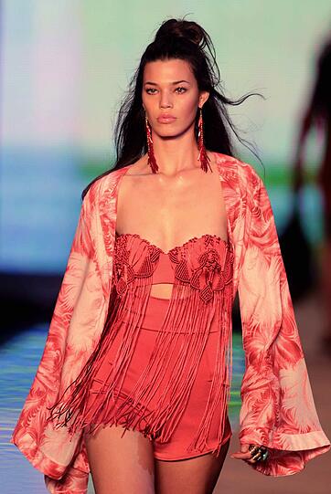 Sexy: Models zeigen bei der Mode-Woche in Rio de Janeiro die neuesten Kollektionen.