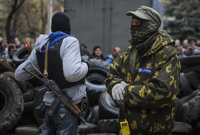 Schwere Unruhen im Osten der Ukraine destabilisieren das Land.