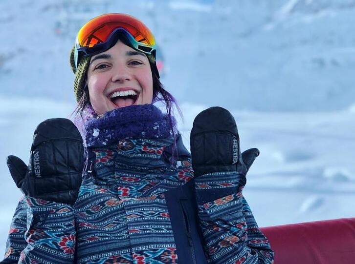 Snowboarderin Brenna Huckaby gewann bei Weltmeisterschaften schon drei Goldmedaillen und eine Silbermedaille