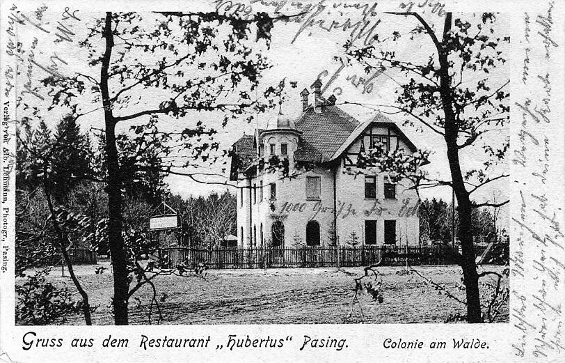 Das Restaurant Hubertus war ein beliebtes FReizeitziel und auch in Reiseführern erwähnt.