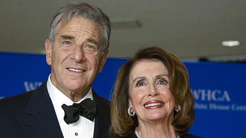 Nancy Pelosi mit ihrem Ehemann Paul.