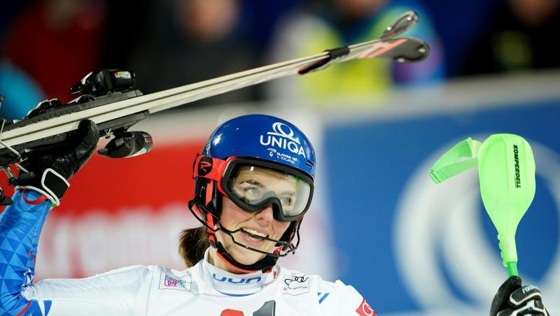 Die Slowakin Petra Vlhova hat den Slalom in Flachau gewonnen. Die Slowakin Petra Vlhova hat den Slalom in Flachau gewonnen.