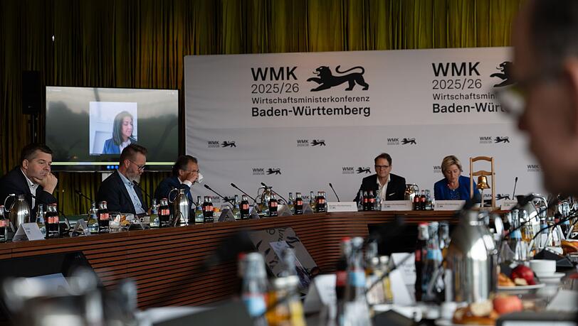 Wirtschaftsministerkonferenz in Stuttgart. (Foto aktuell).