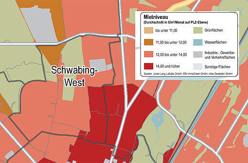 Der Mietatlas 2011 - Klicken Sie durch die Viertel