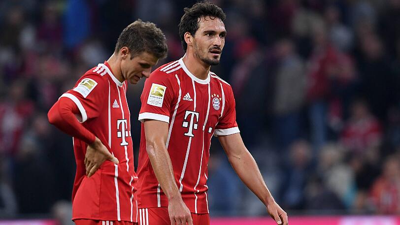 Ratlosigkeit bei Thomas Müller und Mats Hummels nach dem unnötigen 2:2 gegen den VfL Wolfsburg
