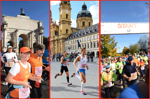 Am Sonntag fand der "München Marathon" statt. Die besten Bilder!