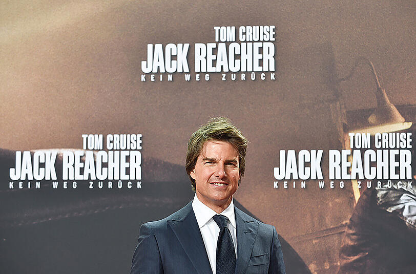 Hauptdarsteller Tom Cruise bei der Deutschlandpremiere von "Jack Reacher 2".
