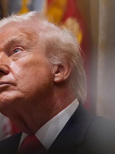 Er sei "ein wenig enttäuscht" von Selenskyjs Verhalten, sagte Trump. (Archivbild)