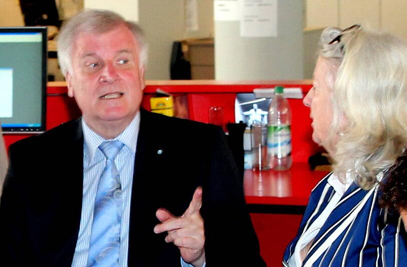 Horst Seehofer im Gespräch mit den AZ-Redakteuren