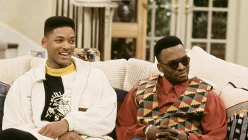 Will Smith (l.) als der "Fresh Prince" und DJ Jazzy Jeff als sein bester Chaoten-Kumpel Jazz in "Der Prinz von Bel-Air" Will Smith (l.) als der "Fresh Prince" und DJ Jazzy Jeff als sein bester Chaoten-Kumpel Jazz in "Der Prinz von Bel-Air"