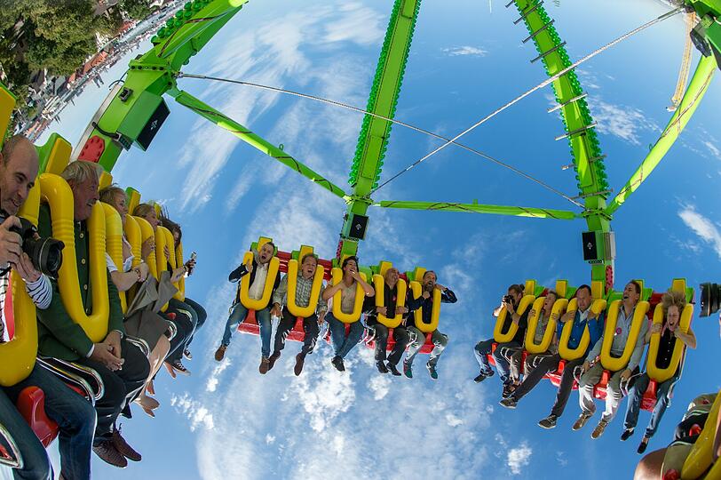 Weitere Bilder vom Presserundgang der Wiesn 2015.
