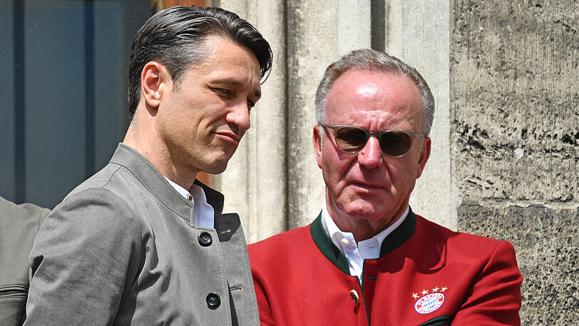 Niko Kovac Karl-Heinz Rummenigge FC Bayern