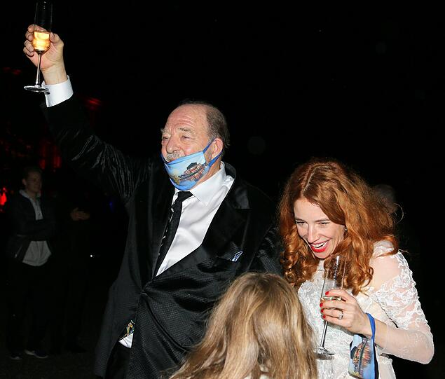 Ralph Siegel und Frau Laura