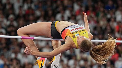 Christina Honsel konnte keine überraschende Medaille gewinnen. Christina Honsel konnte keine überraschende Medaille gewinnen.