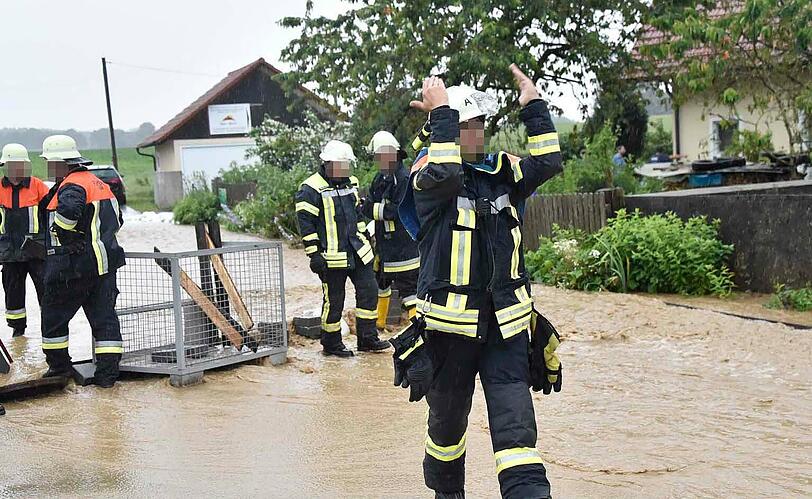Sehen Sie hier weitere Bilder vom Unwetter im Landkreis Erding.