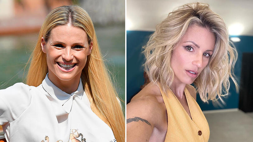 Michelle Hunziker hat sich von ihrer blonden Mähne getrennt und zeigt sich mit einem modischen Bob.